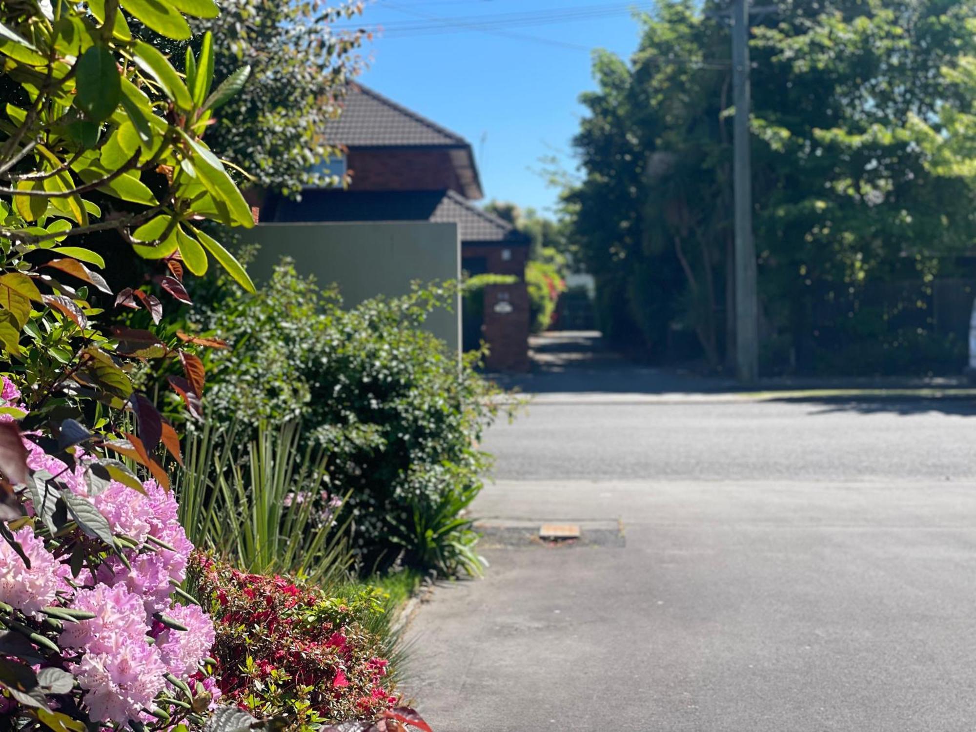 Ashleigh Court Motel-Christchurch Hagley Park Buitenkant foto
