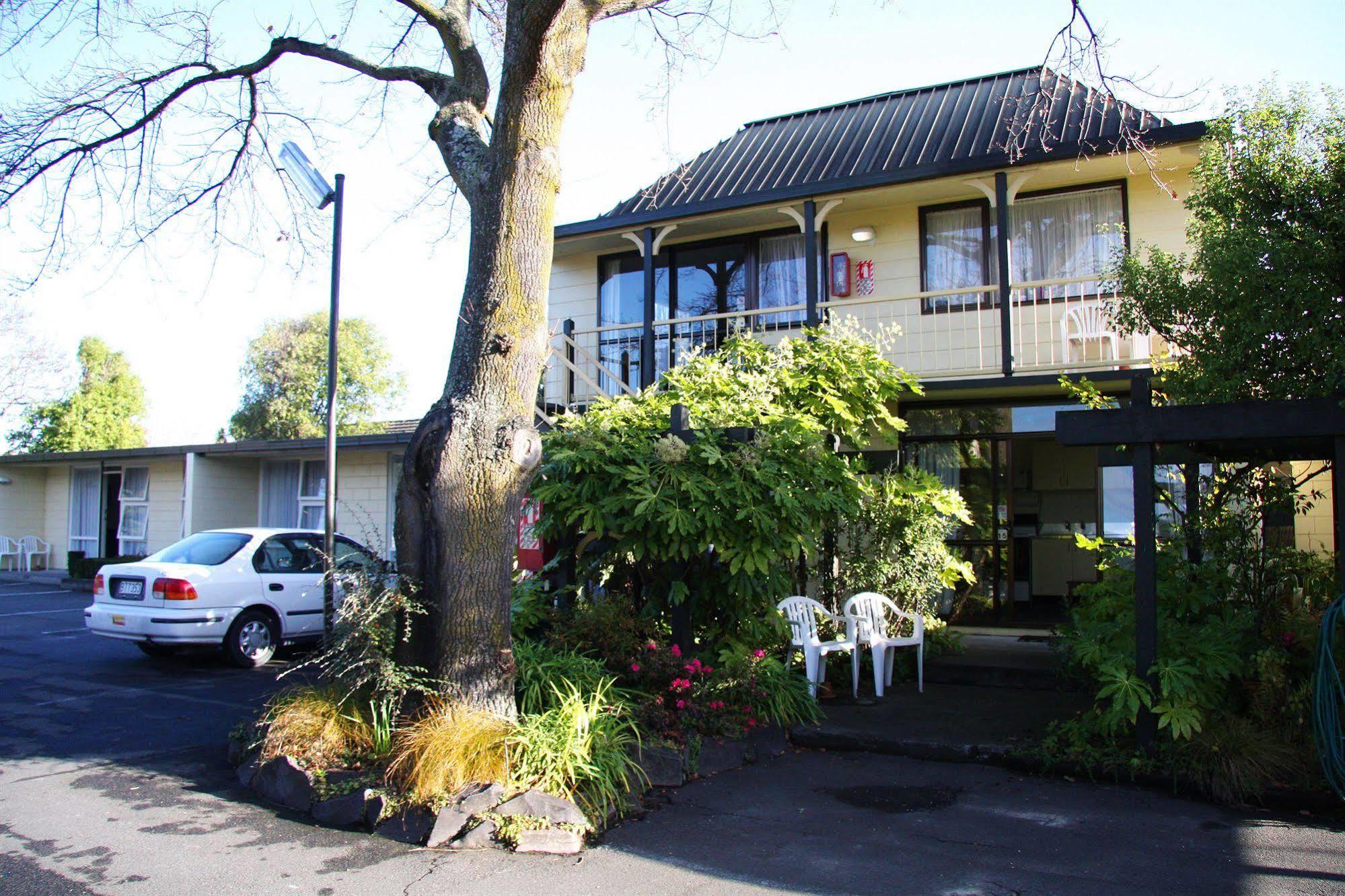 Ashleigh Court Motel-Christchurch Hagley Park Buitenkant foto